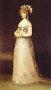 Portrait of the Countess of Chinchon., Francisco Jose de Goya